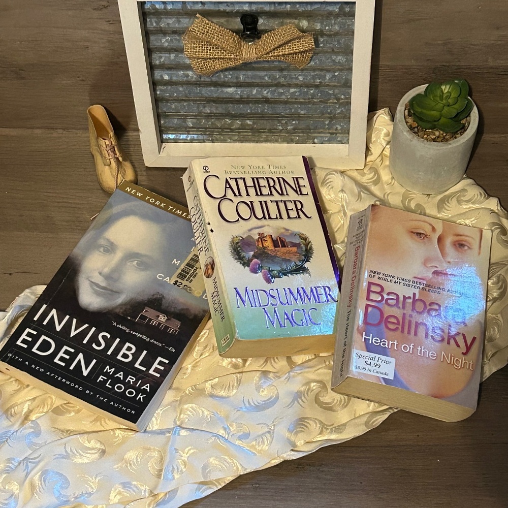 😉Bundle Days😉 3 Paperback Books Author Barbara Delinsky Catherine Coulter